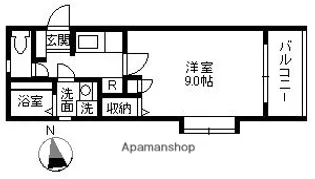 エクレール二軒茶屋【5階】の間取り