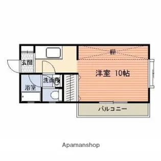 ペガサスⅡ【2階】の間取り