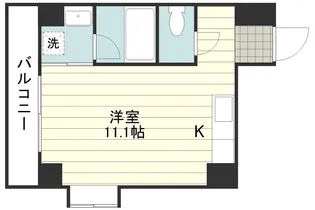 ルフォンT平之町【8階】の間取り