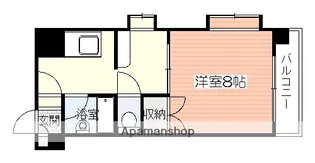 エクステンド武町【4階】の間取り