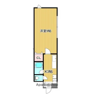 サニーサイド21【401号室】の間取り