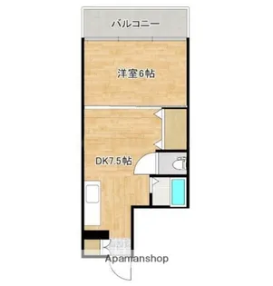 ニッショウビル【502号室】の間取り