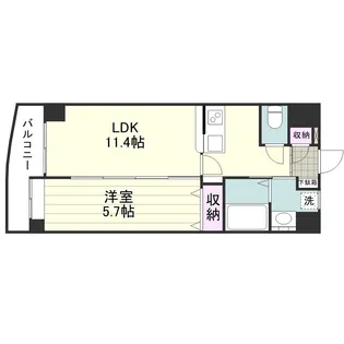 プライム・ステージ【0602号室】の間取り