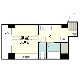 笹サンシャインコーポ【0205号室】の間取り