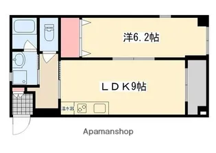 ウエストコート【1階】の間取り