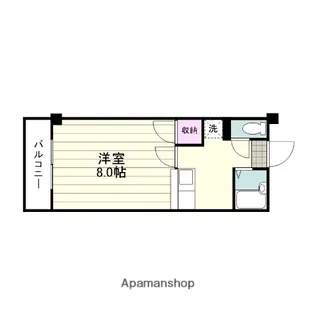 コスモ郡元【602号室】の間取り