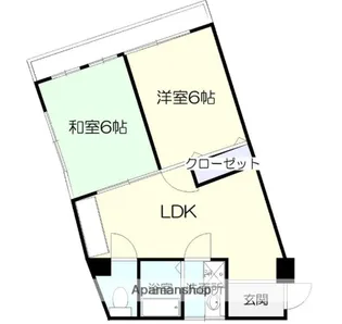 ラ・ペシブルビル【3階】の間取り