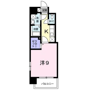 BEL FIORE 壹岐【5階】の間取り