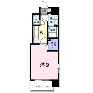 BEL FIORE 壹岐【3階】の間取り