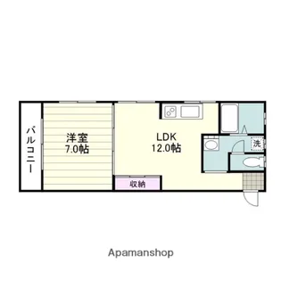 第4田畑ビル【4階】の間取り