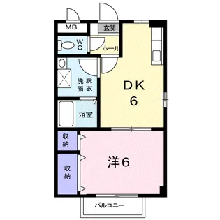 ETORNO八千代【1階】の間取り