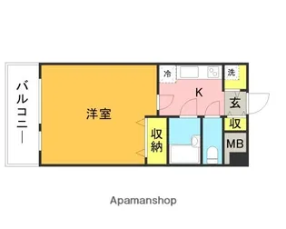 メゾン・ド・プリエール【4階】の間取り