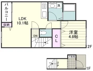 パートリア ’15【202号室】の間取り