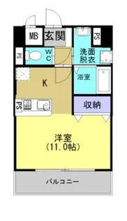 DREAM松原【7階】の間取り