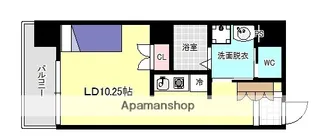 ウィステリア樋之口【3階】の間取り