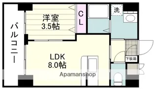アメニティ春日【302号室】の間取り