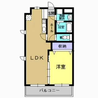 ZUKUNFT(ツークンフト)【201号室】の間取り