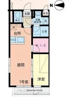 UP WELL BASE【1階】の間取り
