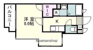STORY【501号室】の間取り