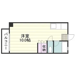 ガーデニア荒田【0303号室】の間取り