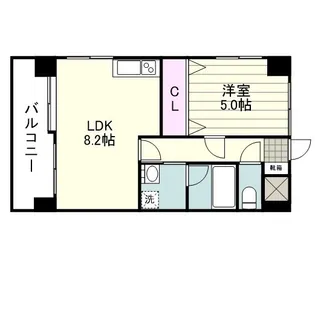 ウェルブライト照国【0903号室】の間取り