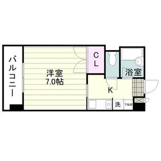 ベルハイム大学前【0303号室】の間取り