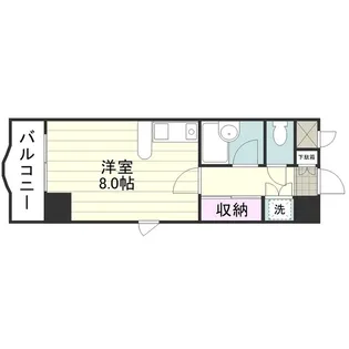 メイゾン・モンテメール【0701号室】の間取り