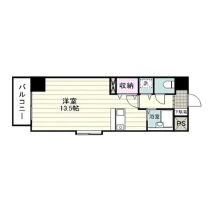 ドミール雅【0501号室】の間取り