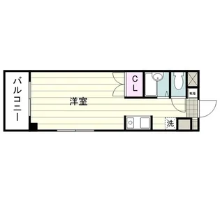 グランディ西田【0401号室】の間取り