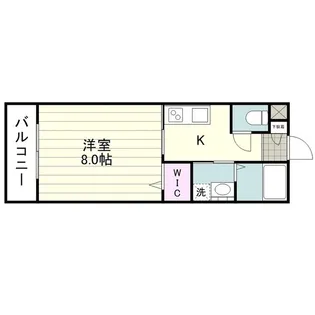 サンフィット城西【0502号室】の間取り