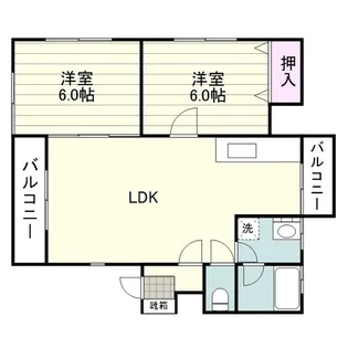 チェルシーコート【0201号室】の間取り