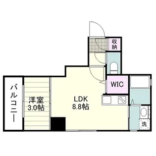 DIDヒルズ西千石【0605号室】の間取り