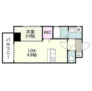 DIDヒルズ西千石【0401号室】の間取り