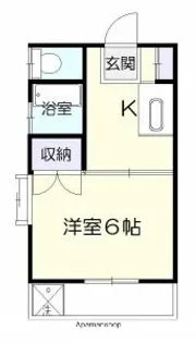 MTアパート【201号室】の間取り