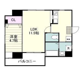プライム・ステージ【0606号室】の間取り