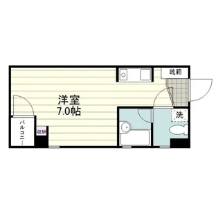 水田ビル【0305号室】の間取り