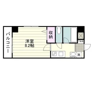 コーポさくら(下荒田1丁目)【0303号室】の間取り