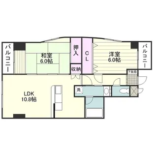 グランデ・ステラート【0401号室】の間取り