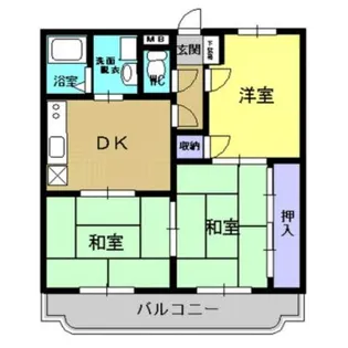 グレースハイム【2階】の間取り