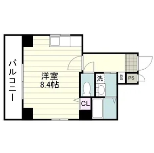 SKーⅠベイサイド【0301号室】の間取り