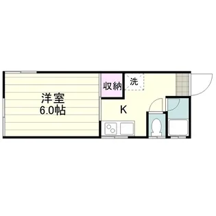 樟南ハイツ【0202号室】の間取り