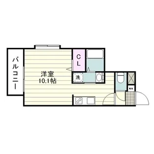 PLAISIR【0401号室】の間取り