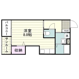 PULL GROUND【0402号室】の間取り