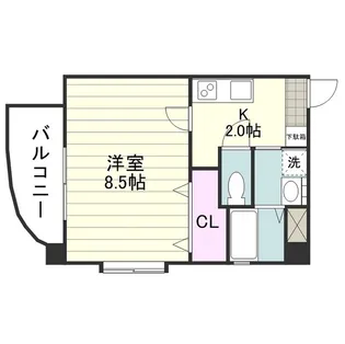 プリマヴェーラN・11【0301号室】の間取り