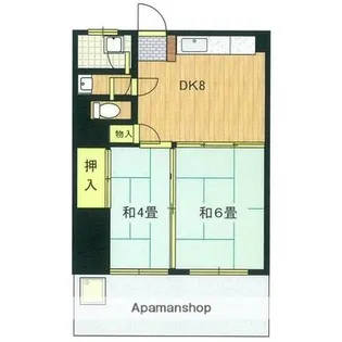 児島マンション【102号室】の間取り