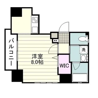 D DESIGN高麗【0205号室】の間取り