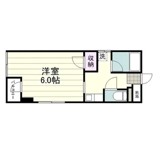 UEDAビル【0502号室】の間取り