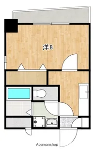 1Kの間取り画像