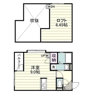 リアライズ・プレイス【0502号室】の間取り