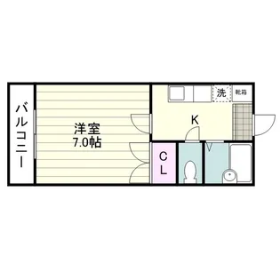 サンライズマンション【0302号室】の間取り